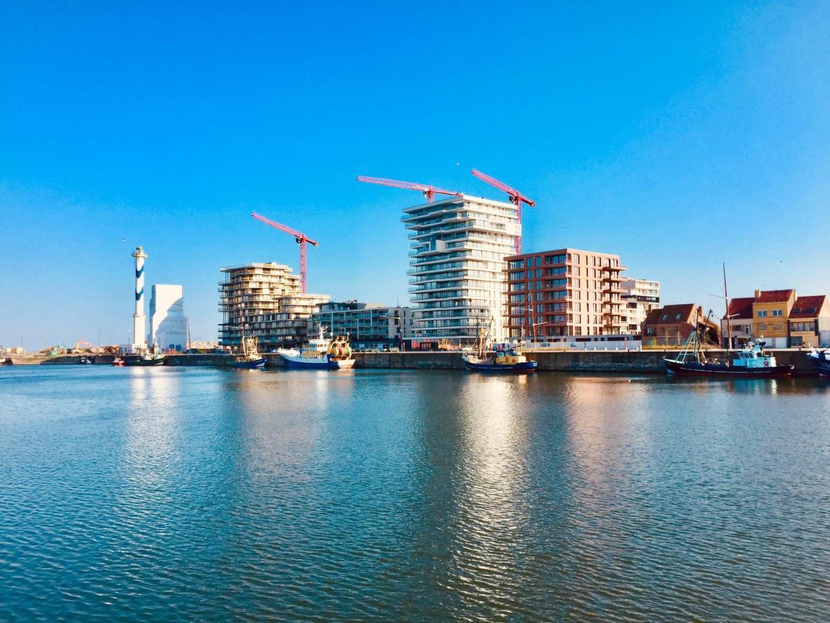 Rustig Appartement Met Zeezicht Dicht Bij Het Centrum Остенде Экстерьер фото